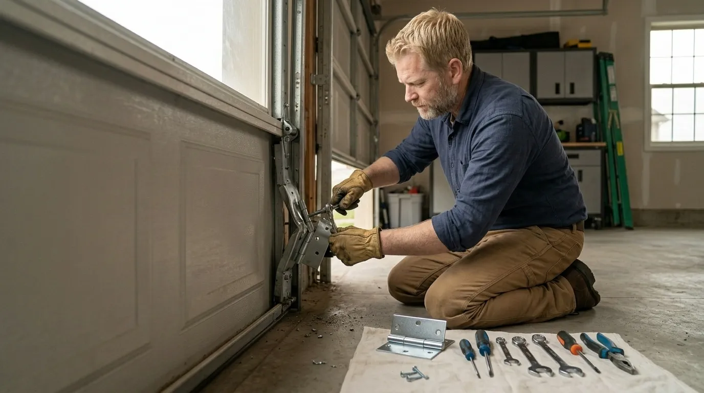 Garage door work by El Paso Garage Door Co in El Paso, TX